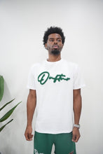 Load image into Gallery viewer, "THE PLANE JANE STAPLE SUMMER by 26" SHORT SET (WHITE W/GREEN)