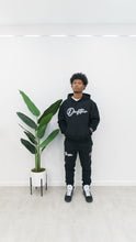 Load image into Gallery viewer, &quot;THE PLANE JANE STAPLE SET FW 25/26&quot; HOODIE (BLACK W/ GREY)