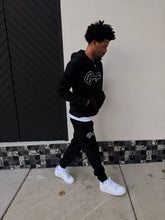 Load image into Gallery viewer, "THE PLANE JANE STAPLE SET FW 26/27" HOODIE (BLACK W/ BLACK)