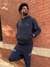 Load image into Gallery viewer, "THE PLANE JANE STAPLE SET FW 26/27" HOODIE (NAVY W/ NAVY)