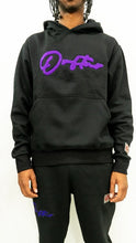 Load image into Gallery viewer, &quot;THE PLANE JANE STAPLE SET FW 25/26&quot; HOODIE (BLACK W/ PURPLE)