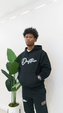 Load image into Gallery viewer, &quot;THE PLANE JANE STAPLE SET FW 25/26&quot; HOODIE (BLACK W/ GREY)