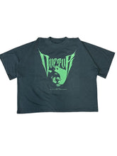 Load image into Gallery viewer, &quot;DANGEROUS ART&quot; OVERSIZED TEE (CHARCOAL/OLIVE)