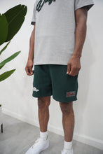 Load image into Gallery viewer, "THE PLANE JANE STAPLE SUMMER 26" SHORT SET (GREY W/ FORREST GREEN)