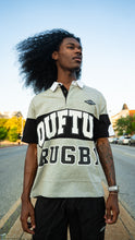 Load image into Gallery viewer, “OT RUGBY SET” SHORTSET COLLARSHIRT SHORTSLEEVE W/ SHORTS (BLK&amp;GREY TOP /W GREY SHORTS)