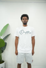 Load image into Gallery viewer, "THE PLANE JANE STAPLE SUMMER by 26" SHORT SET (WHITE W/GREY)