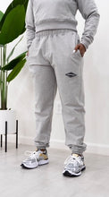 Load image into Gallery viewer, &quot;WOMENS&#39;S DIAMOND CLASSIC&quot;  JOGGER SET (ALL GREY W/ BLACK PATCH)