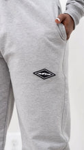 Load image into Gallery viewer, &quot;WOMENS&#39;S DIAMOND CLASSIC&quot;  JOGGER SET (ALL GREY W/ BLACK PATCH)