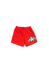 Load image into Gallery viewer, &quot;BIG STAR&quot; NYLON SHORTS (RED)