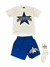 Load image into Gallery viewer, &quot;BIG STAR&quot; NYLON SHORTS (ROYAL)