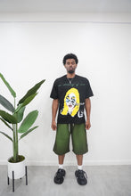 Load image into Gallery viewer, “DISBELIEF OF LOVE” BOXY STYLE T-SHIRT (BLACK W/ MULTI)