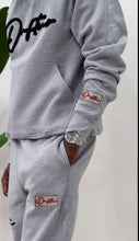 Load image into Gallery viewer, &quot;THE PLANE JANE STAPLE SET FW 25/26&quot; HOODIE (GREY W/ BLACK)