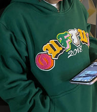 Load image into Gallery viewer, &quot;KIDS TYPESET&quot; HOODY SET (FORREST GREEN)