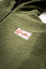 Load image into Gallery viewer, &quot;TUCKER STAPLE SHERPA&quot; HOODIE JACKET (OLIVE)