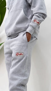 "THE PLANE JANE STAPLE SET FW 25/26" HOODIE (GREY W/ GREY)