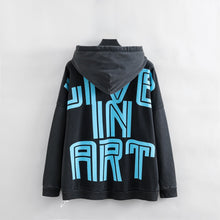 Load image into Gallery viewer, &quot;LIVE IN ART COLLECTION&quot; &quot;SPACE BABE&quot; - OVERSIZED PULLOVER HOODIE