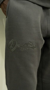 "THE PLANE JANE STAPLE SET FW 25/26" HOODIE (CHARCOAL W/ CHARCOAL)