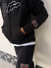 Load image into Gallery viewer, "THE PLANE JANE STAPLE SET FW 26/27" HOODIE (BLACK W/ BLACK)