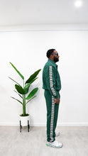 Load image into Gallery viewer, "MOTIVATION DIAMOND CLASSIC" TRACKSET (ALL GREEN W/ BLK/GRY/WHT TRIM)