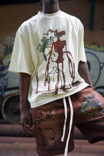Load image into Gallery viewer, &quot;AREA 131&quot; FLEECE SHORTS (BROWNWASH)