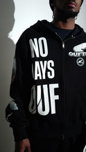 Load image into Gallery viewer, &quot;NO DAYS OUF&quot; HOODIE SET (BLACK W/ WHITE)