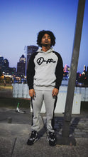 Load image into Gallery viewer, THE &quot;PLANE JANE STAPLE SET&quot; TWO TONE HOODY SET (BLACK &amp; GREY)