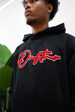 Load image into Gallery viewer, &quot;THE PLANE JANE STAPLE SET FW 25/26&quot; HOODIE (BLACK W/ RED)