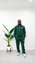 Load image into Gallery viewer, "MOTIVATION DIAMOND CLASSIC" TRACKSET (ALL GREEN W/ BLK/GRY/WHT TRIM)