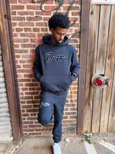 Load image into Gallery viewer, "THE PLANE JANE STAPLE SET FW 26/27" HOODIE (NAVY W/ NAVY)