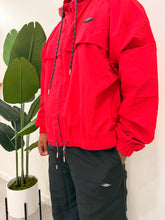 Load image into Gallery viewer, "BAGGY DADDY” NYLON JACKET (RED)