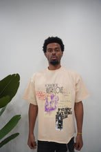 Load image into Gallery viewer, “FROM BALTIMORE, WITH LOVE” BOXY STYLE T-SHIRT (TAN W/ MULTI)