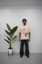 Load image into Gallery viewer, “FROM BALTIMORE, WITH LOVE” BOXY STYLE T-SHIRT (TAN W/ MULTI)