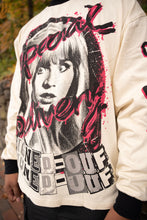 Load image into Gallery viewer, "SPECIAL DELIVERY" LONGSLEEVE TEE (CREME W/MULTI)
