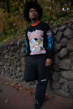 Load image into Gallery viewer, "LIVE LIFE" LONGSLEEVE TEE (BLACK W/MULTI)