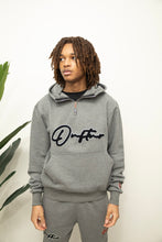 Load image into Gallery viewer, "THE PLANE JANE STAPLE SET FW 25/26" QUARTERZIP HOODIE (CHARCOAL W/ BLACK)