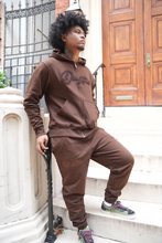 Load image into Gallery viewer, "THE PLANE JANE STAPLE SET FW 26/27" HOODIE (BROWN W/ BROWN)