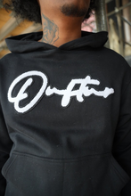 Load image into Gallery viewer, "THE PLANE JANE STAPLE SET FW 26/27" HOODIE (BLACK W/ WHITE)