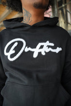 Load image into Gallery viewer, "THE PLANE JANE STAPLE SET FW 26/27" HOODIE (BLACK W/ WHITE)