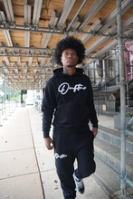Load image into Gallery viewer, "THE PLANE JANE STAPLE SET FW 26/27" HOODIE (BLACK W/ WHITE)
