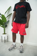 Load image into Gallery viewer, "THE PLANE JANE STAPLE SUMMER 26" SHORT SET (BLACK W/RED)