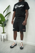 Load image into Gallery viewer, "THE PLANE JANE STAPLE SUMMER 26" SHORT SET (BLACK W/WHITE)