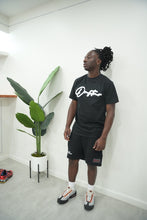 Load image into Gallery viewer, "THE PLANE JANE STAPLE SUMMER 26" SHORT SET (BLACK W/WHITE)