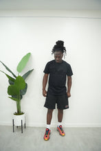 Load image into Gallery viewer, "THE PLANE JANE STAPLE SUMMER 26" SHORT SET (BLACK W/BLACK)