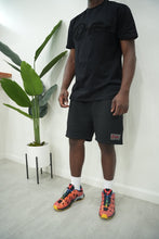 Load image into Gallery viewer, "THE PLANE JANE STAPLE SUMMER 26" SHORT SET (BLACK W/BLACK)