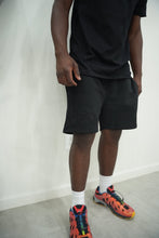 Load image into Gallery viewer, "THE PLANE JANE STAPLE SUMMER 26" SHORT SET (BLACK W/BLACK)