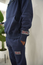 Load image into Gallery viewer, "THE PLANE JANE STAPLE SET FW 26" HOODIE (NAVY W/ NAVY)