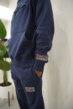 Load image into Gallery viewer, "THE PLANE JANE STAPLE SET FW 26" HOODIE (NAVY W/ NAVY)