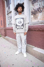 Load image into Gallery viewer, “REFLECTS” NYLON PANTS (GREY W/ 3M REFLECTIVE)