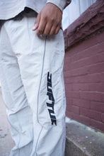 Load image into Gallery viewer, “REFLECTS” NYLON PANTS (GREY W/ 3M REFLECTIVE)