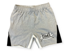 Load image into Gallery viewer, &quot;BLOCK THUNDER&quot; COTTON SHORTS (GREY)
